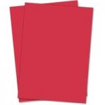Creative Expressions Foundation Card Scarlet A4 220gsm Pack of 25