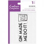 Crafter’s Companion Clear Acrylic Stamp Gin Made Me
