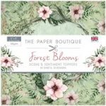 Paper Boutique 5in x 5in Pad Scene & Sentiments Toppers 160gsm 80 Sheets | Forest Blooms