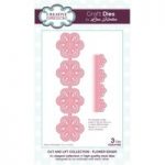 Creative Expressions Die Set Flower Edger by Lisa Horton Set of 3 | Cut and Lift Collection