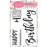 Apple Blossom A6 Stamp Set Birthday with Sentiments Set of 4 | Heartfelt Moments