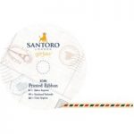 Santoro 10m Printed Satin Ribbon – Air Mail
