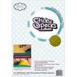 Creative Expressions Sticky Specks A4 Micro Adhesive Sheets | 4 Sheets