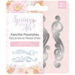 Crafter’s Companion Nature’s Garden Die Set Fanciful Flourishes Set of 2 | Spring Is In The Air