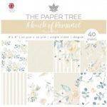 The Paper Tree 8in x 8in Paper Pad 160gsm 40 Sheets | A Touch of Romance