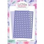 Card Making Magic Die Set 5in x 7in Petal Trellis Set of 2 by Christina Griffiths