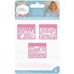 Crafter’s Companion Sara Signature Collection Die Set Cut-In Sentiments Set of 3 | Sew Homemade