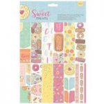 Papermania A4 Ultimate Die-Cut & Paper Pad Pack of 48 | Sweet Treats