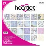Heartfelt Creations 12in x 12in Paper Pad Double Sided Lush Lilac | 24 Sheets