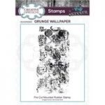 Creative Expressions A6 Pre Cut Rubber Stamp Grunge Wallpaper by Andy Skinner