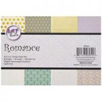 CraftStash Paper Pad Cardstock Romance 4.5in x 6.5in | 40 Sheets