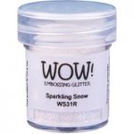 WOW! Embossing Glitter Sparkling Snow White Regular | 15ml Jar