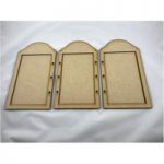 Daisy’s Jewels & Crafts MDF 3 Plaques with Joining Holes