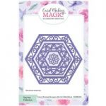 Card Making Magic Die Set Fancy Nesting Hexagons | 6in x 6in Collection by Christina Griffiths