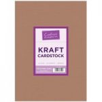Crafter’s Companion A4 Cardstock Brown Kraft 280 gsm | 50 Sheets