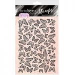 Hunkydory For the Love of Stamps A6 Set Butterfly Background