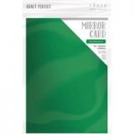 Craft Perfect A4 Mirror Card Flourishing Green | 5 Sheets