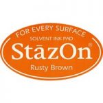 Tsukineko StazOn Ink Pad Rusty Brown