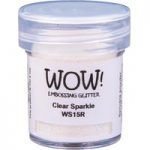 WOW! Embossing Glitter Clear Sparkle Regular | 15ml Jar
