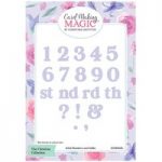 Card Making Magic Die Set Solid Number & Suffix by Christina Griffiths