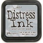 Ranger Distress Ink Pad 3in x 3in by Tim Holtz | Weathered Wood