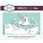 Creative Expressions Die Dashing Through the Snow Festive Wording Edgers | Paper Cuts Collection