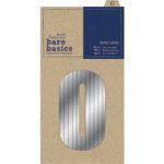 Papermania Bare Basics Metal Letters – O Silver