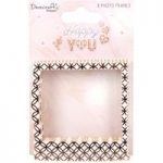 Dovecraft Premium Photo Frames Happy You | Pack of 8