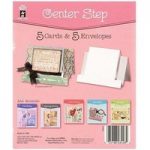 Hot Off The Press Die-Cut Cards & Envelopes Centre Step | Pack of 10