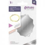Gemini Monogram Foil Stamp Die Geometric Frame