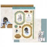 Hunkydory Luxury Topper Set Dachshund & West Highland White Terrier | 3 Sheets