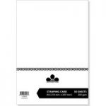 Craftwork Cards A4 Stamping Card 250gsm | Pack of 50