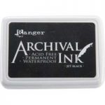 Ranger Archival Ink #0 Pad | Jet Black