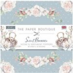 Paper Boutique 5in x 5in Pad Scene & Sentiments Toppers 160gsm 80 Sheets | Secret Romance
