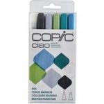 Copic Ciao Marker Pen Set Sea | Set of 6