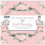 Paper Boutique 5in x 5in Pad Scene & Sentiments Toppers 150gsm 80 Sheets | Pink Paradise
